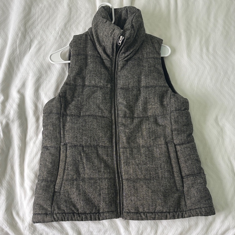 Gray Puffer Vest